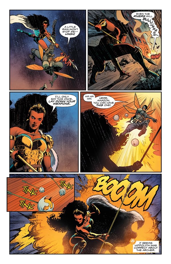 Interior preview page from Nubia and the Justice League Special #1