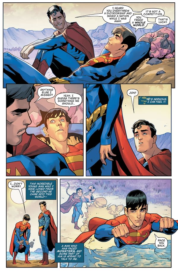 Interior preview page from Superman: Son of Kal-El #17