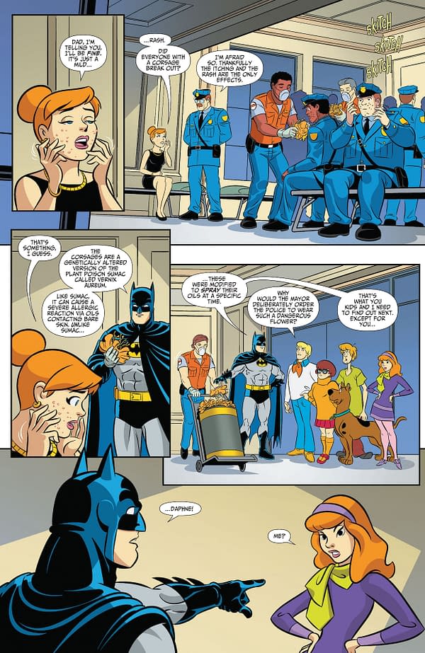 Interior preview page from Batman and Scooby-Doo Mysteries #2