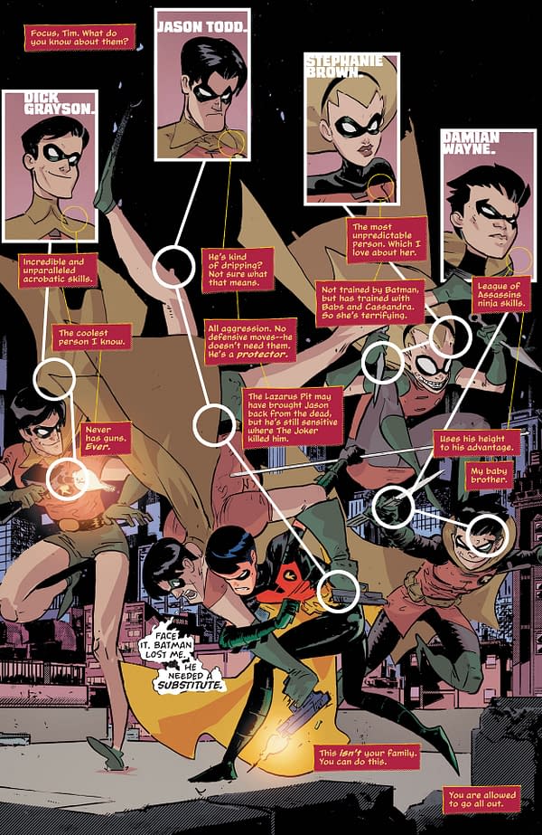 Interior preview page from Tim Drake: Robin #3