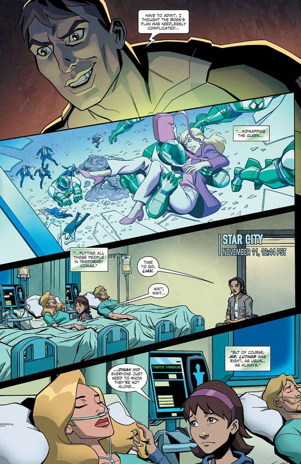 Interior preview page from Young Justice: Targets #5