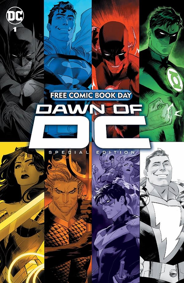 Dawn Of DC Comics to Launch on Free Comic Book Day 2023