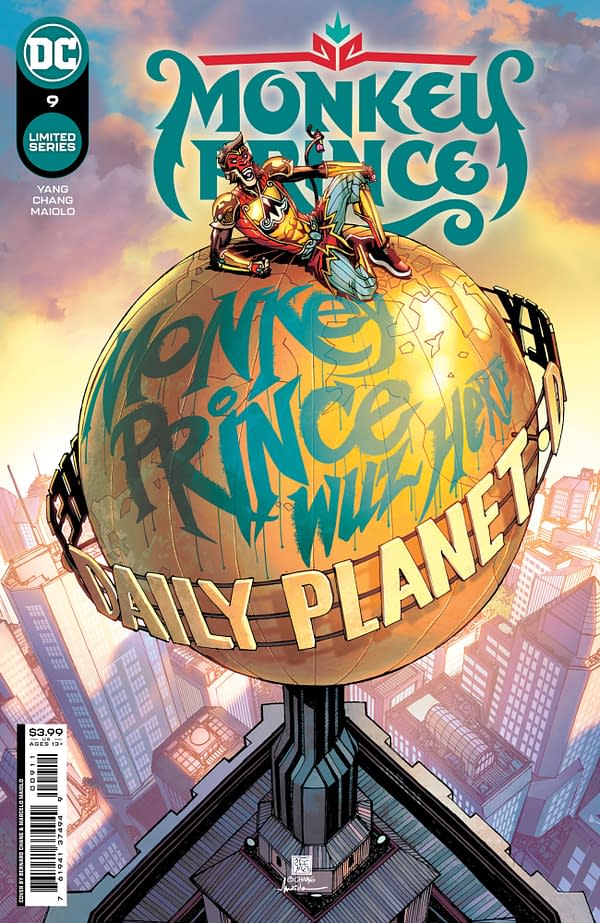 Cover image for Monkey Prince #9