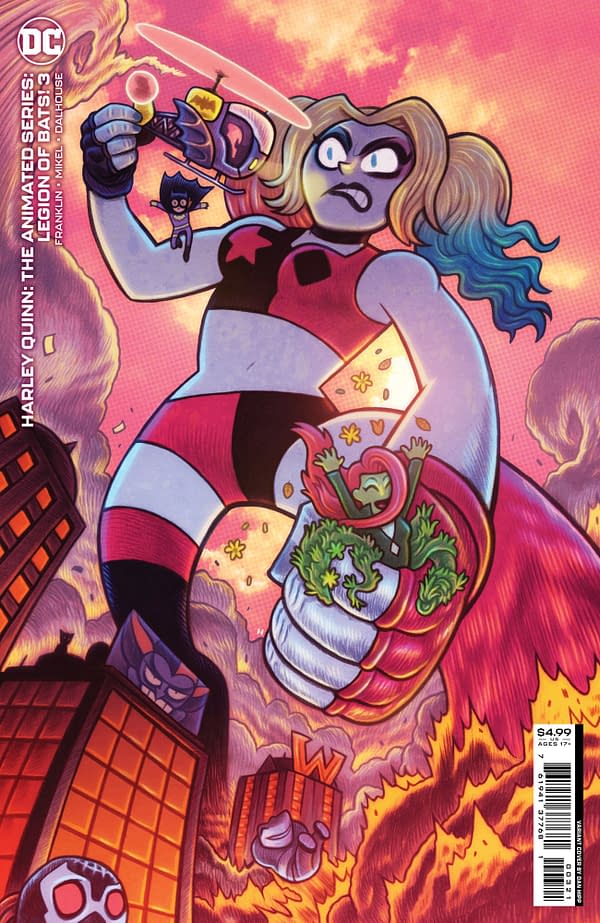 Cover image for Harley Quinn the Animated Series: Legion of Bats #3