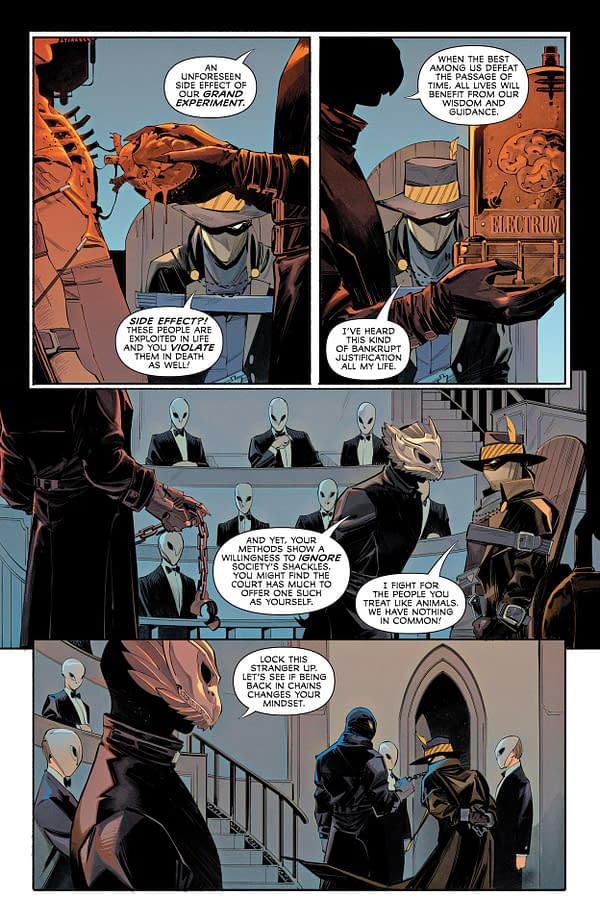 Interior preview page from Batman: Gotham Knights: Gilded City #3