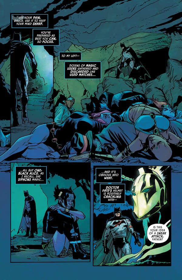 Interior preview page from Batman vs. Robin #4