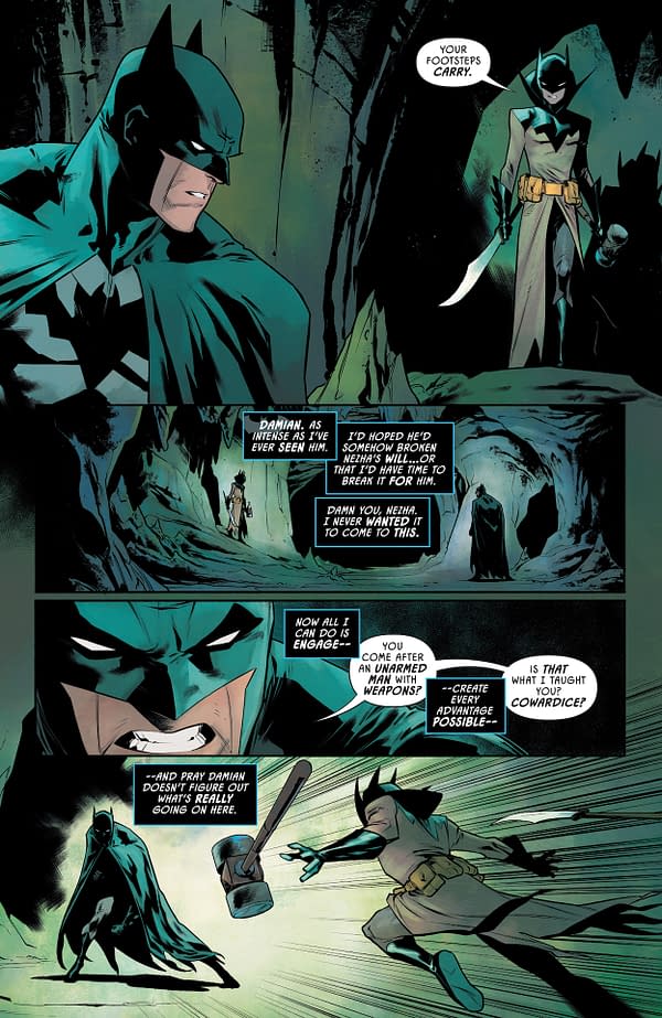 Interior preview page from Batman vs. Robin #4