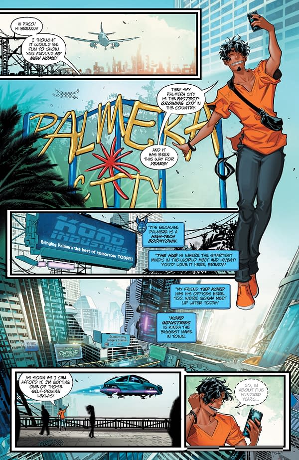 Blue Beetle: Graduation Day #2 Interior Preview Page