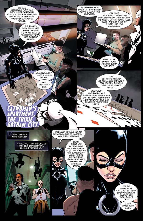 Interior preview page from Catwoman #50