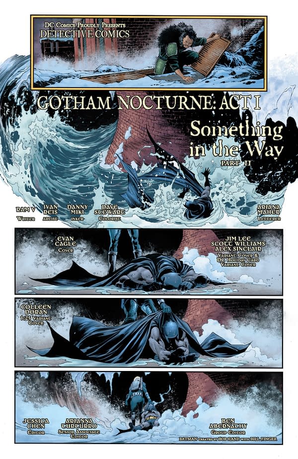 Interior preview page from Detective Comics #1067
