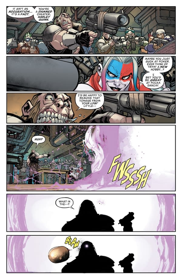 Interior preview page from Harley Quinn #25