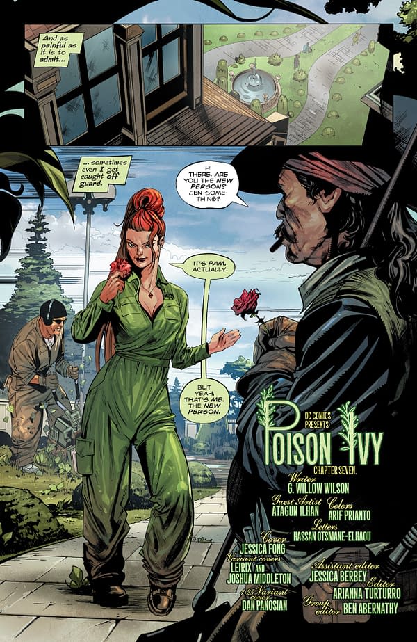 Interior preview page from Poison Ivy #7