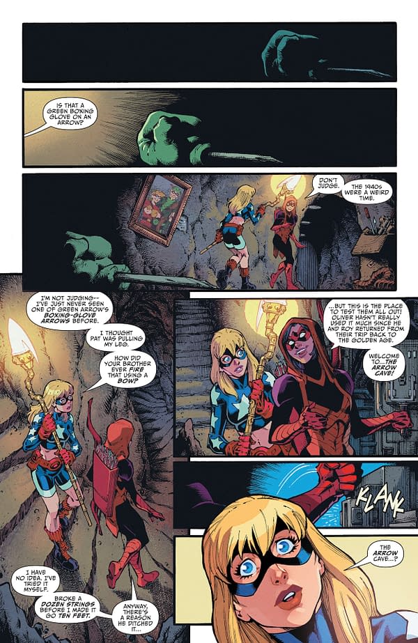 Interior preview page from Stargirl: The Lost Children #2