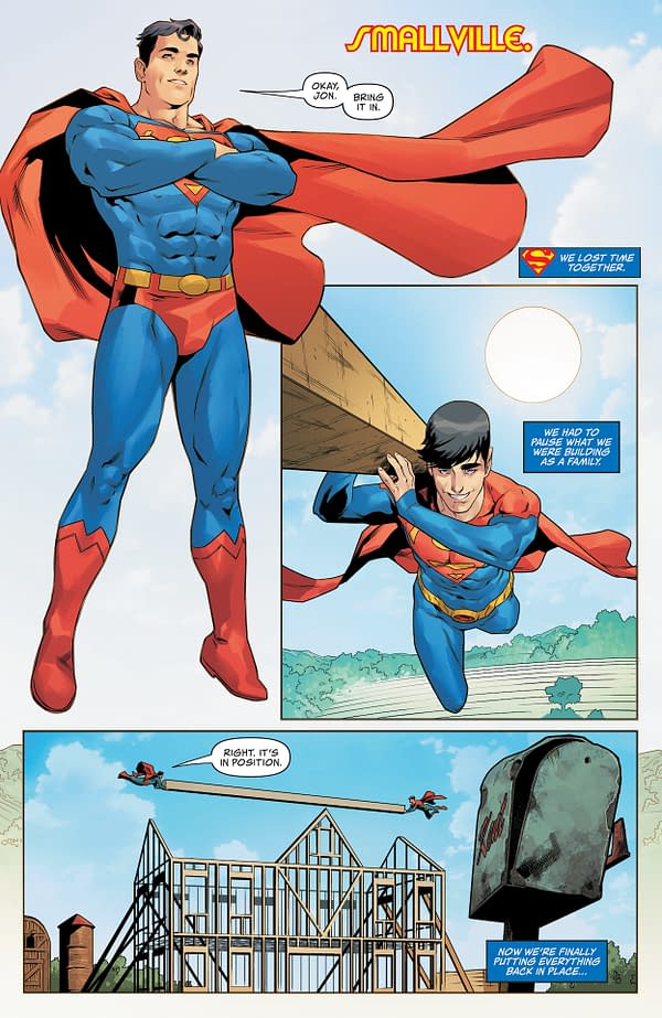 Interior preview page from Superman Son Of Kal-El #18