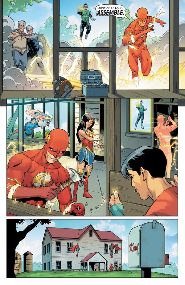 Interior preview page from Superman Son Of Kal-El #18