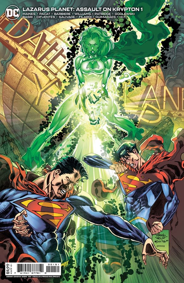 Cover image for Lazarus Planet: Assault on Krypton #1