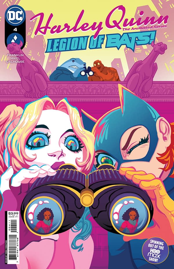 Cover image for Harley Quinn the Animated Series: Legion of Bats #4