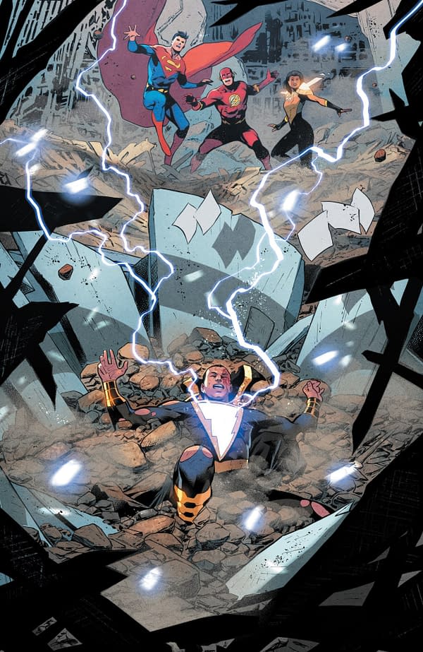 Interior preview page from Black Adam #7
