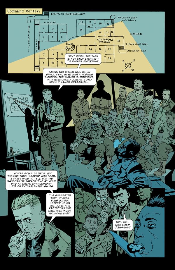 Interior preview page from Sgt. Rock vs. the Army of the Undead #5