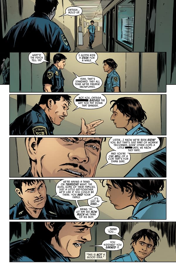 Interior preview page from GCPD: The Blue Wall #4