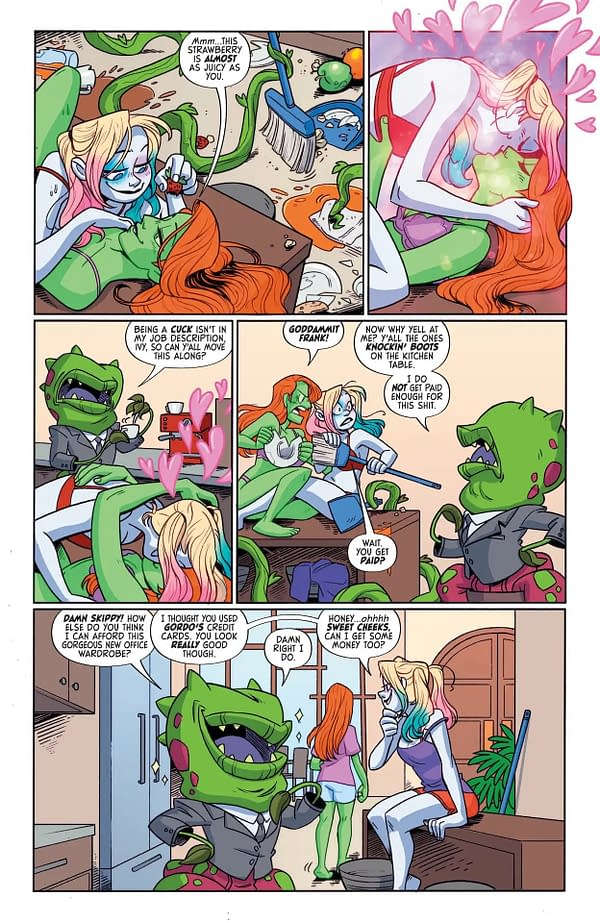 Interior preview page from 1122DC177 Harley Quinn the Animated Series: Legion of Bats #4 Yoshi Yoshitani Cover, by (W) Tee Franklin (A) Tee Franklin (CA) Yoshi Yoshitani, in stores Tuesday, January 17, 2023 from DC Comics