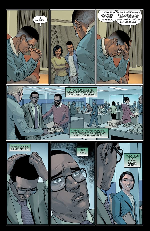 Interior preview page from I Am Batman #17
