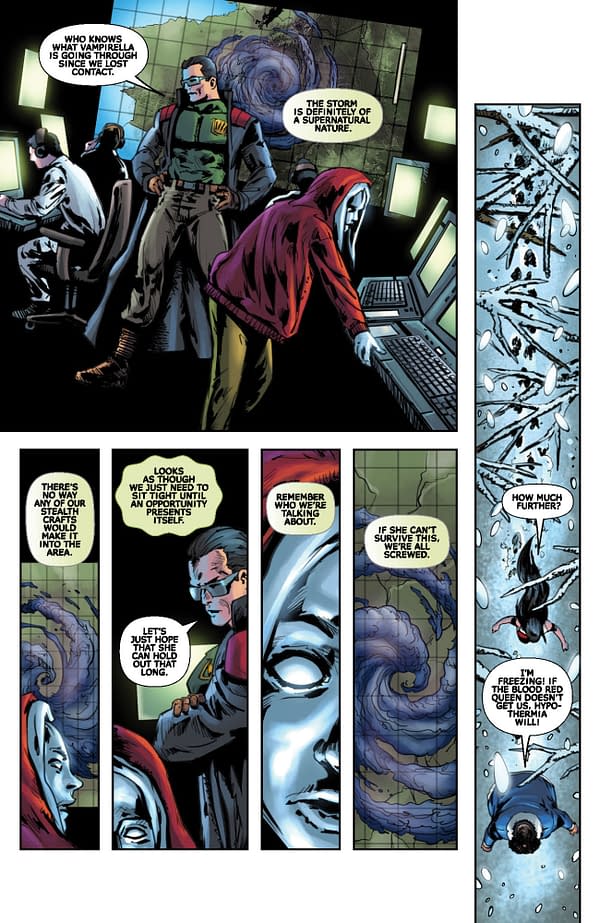 Interior preview page from Vampirella Strikes Volume 2 #9
