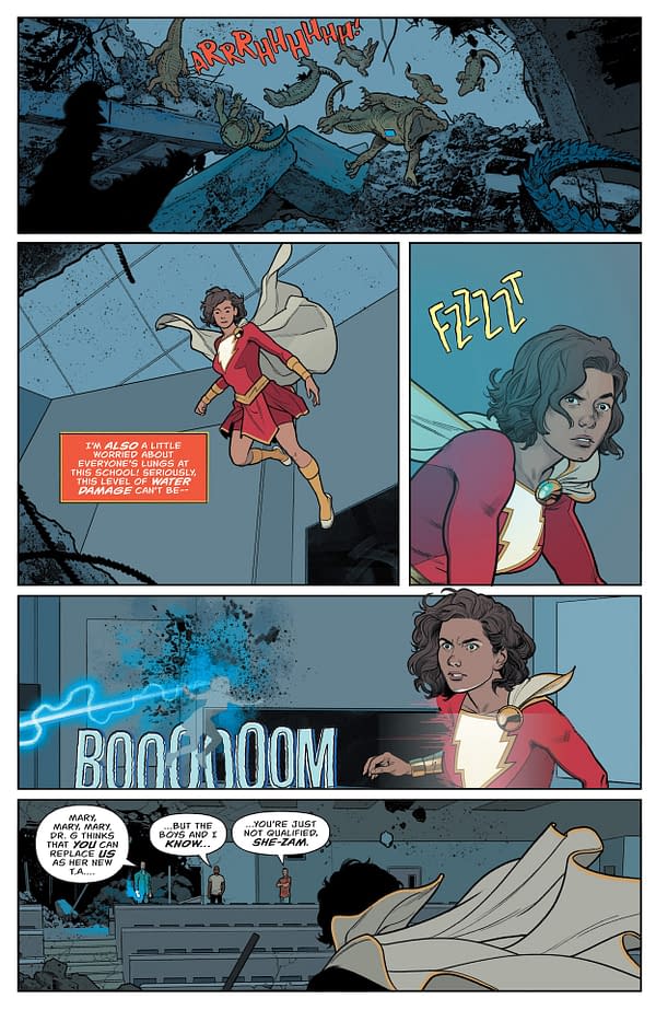 Interior preview page from New Champion of Shazam #4