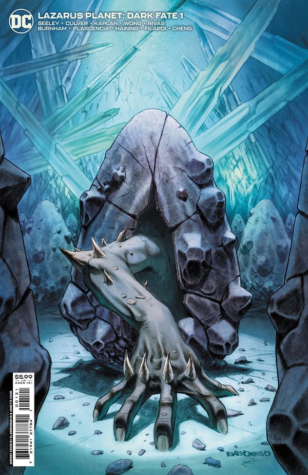 Cover image for Lazarus Planet: Dark Fate #1