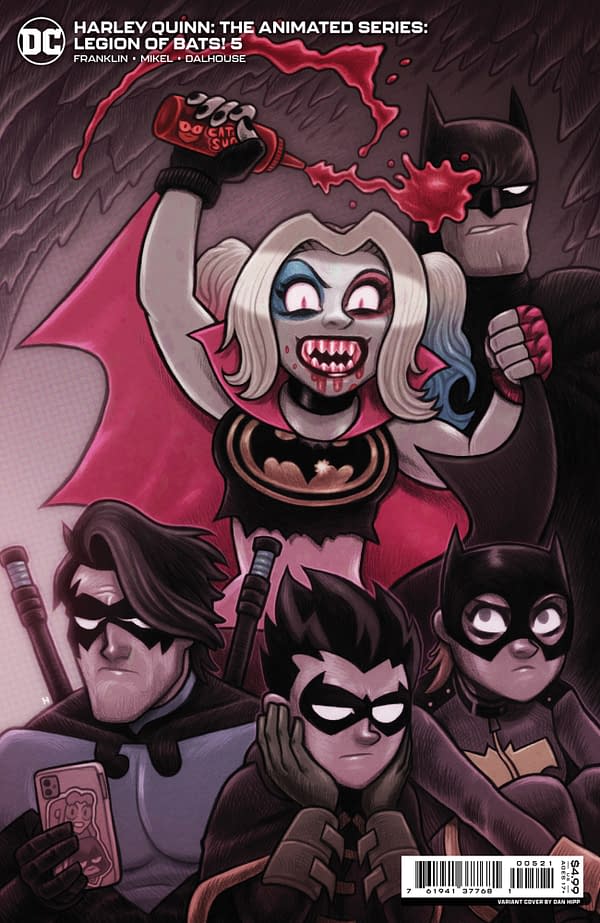 Cover image for Harley Quinn the Animated Series: Legion of Bats #5