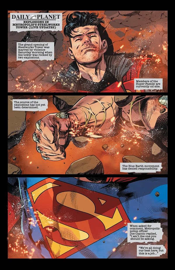 Interior preview page from Action Comics #1052