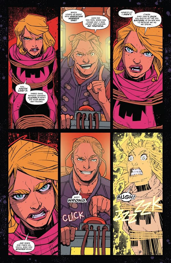 Interior preview page from Batgirls #15