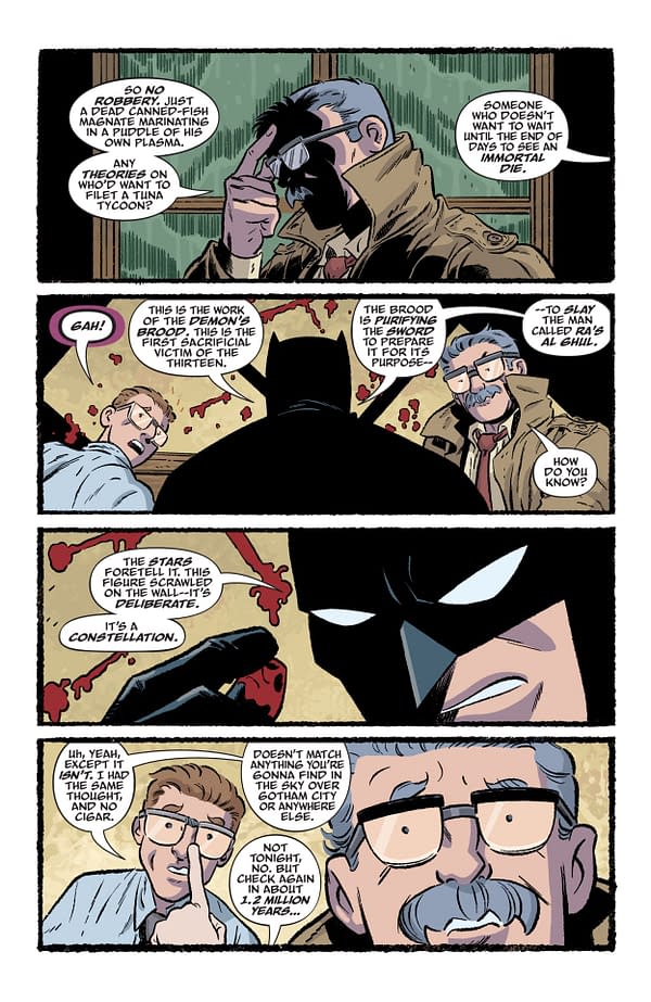 Interior preview page from Batman: The Audio Adventures #5