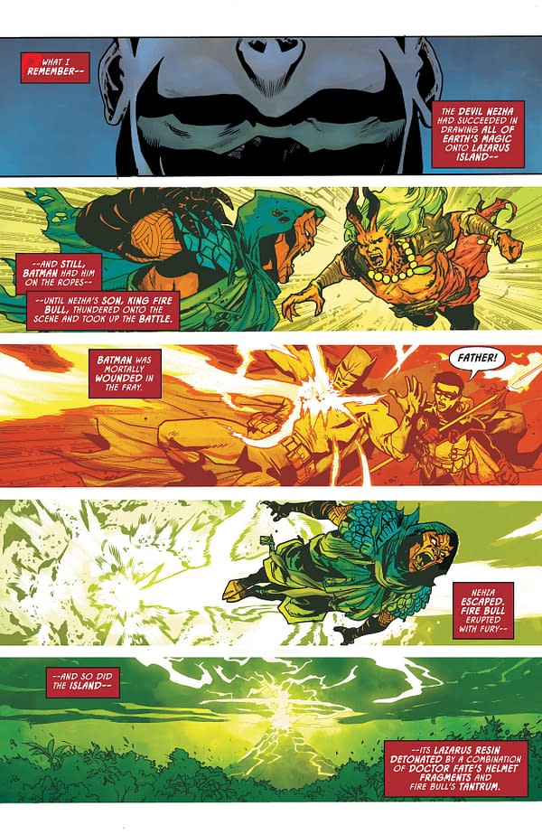 Interior preview page from Batman vs. Robin #5