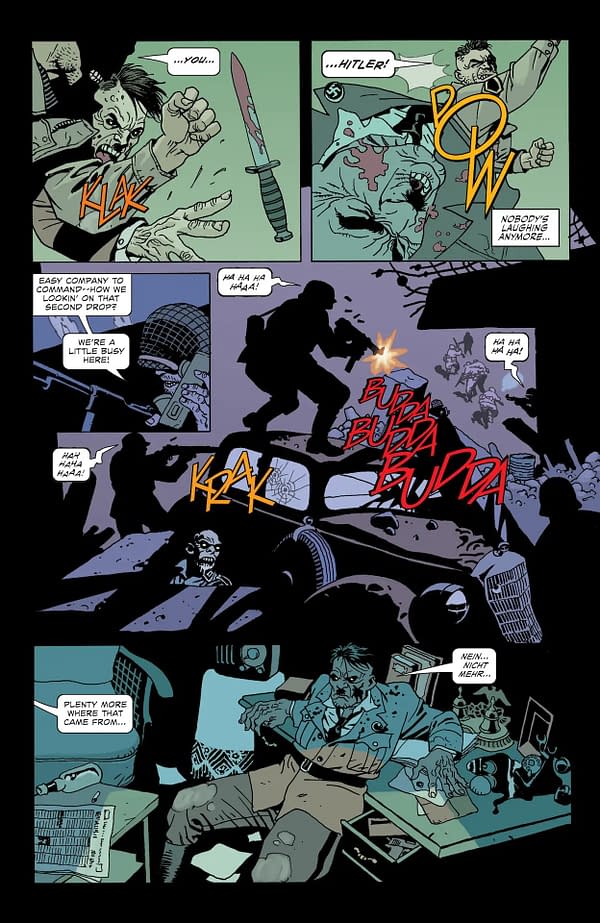Interior preview page from Sgt. Rock vs. The Army of the Dead #6