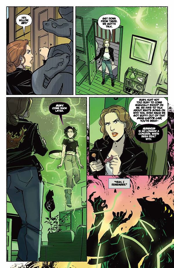 Interior preview page from Vampire Slayer #11