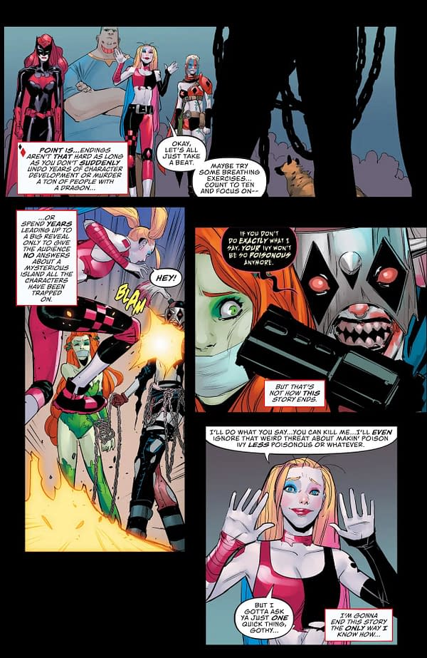 Interior preview page from Harley Quinn #27