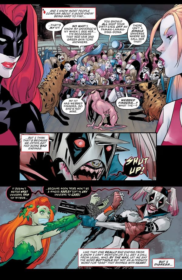 Interior preview page from Harley Quinn #27