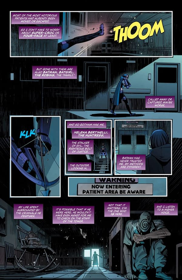 Interior preview page from Lazarus Planet: Dark Fate #1
