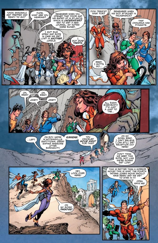 Interior preview page from Shazam: Fury of the Gods Special - Shazamily Matters #1