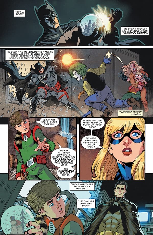 Interior preview page from Stargirl: The Lost Children #4