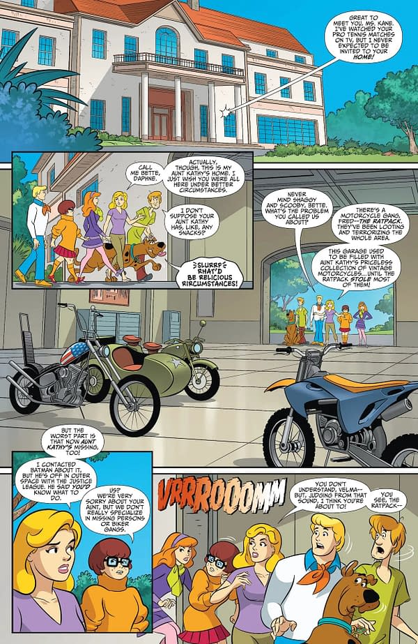 Interior preview page from Batman And Scooby-Doo Mysteries #5