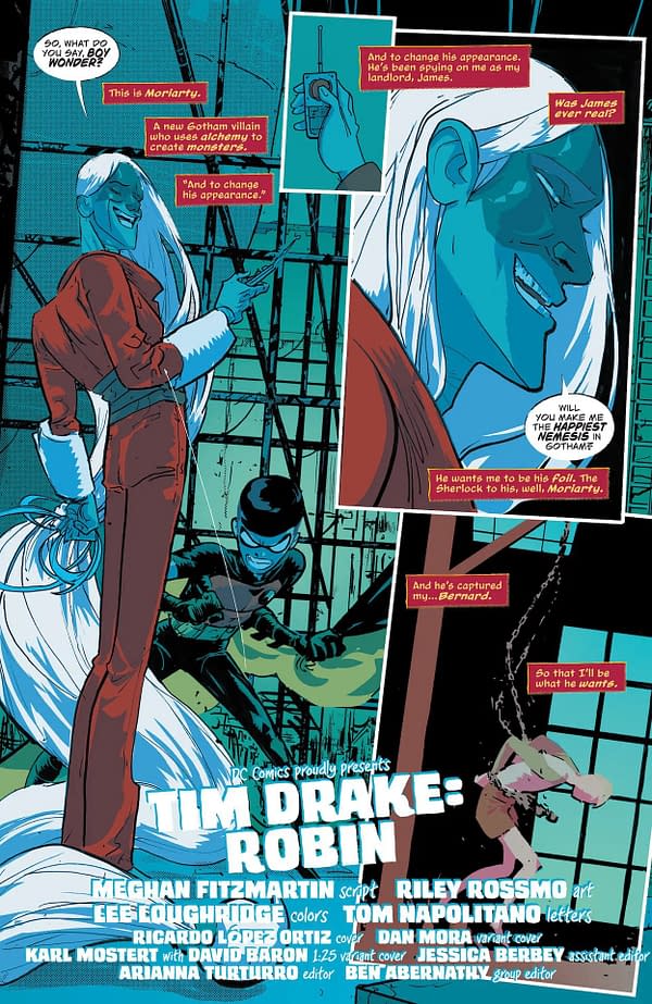 Interior preview page from Tim Drake: Robin #6