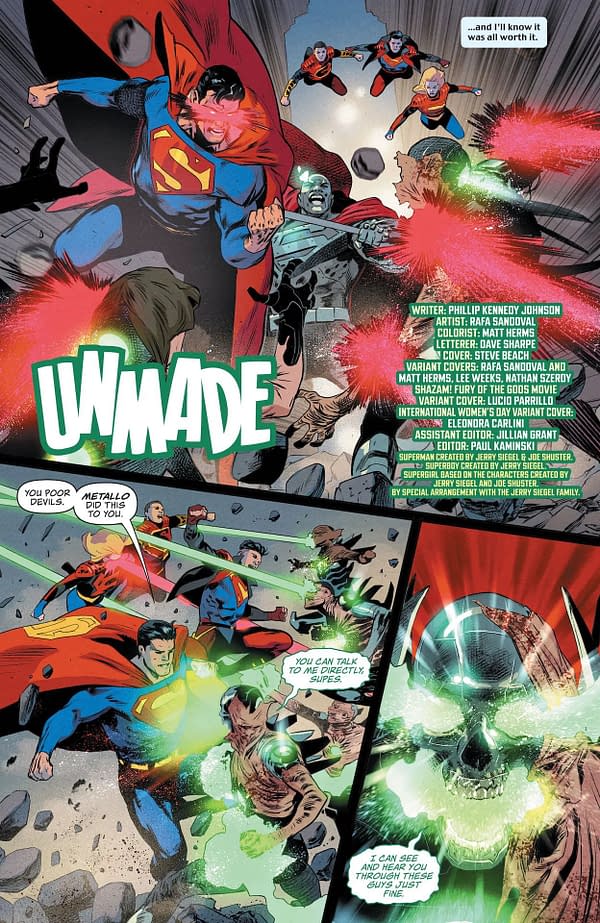 Interior preview page from Action Comics #1053