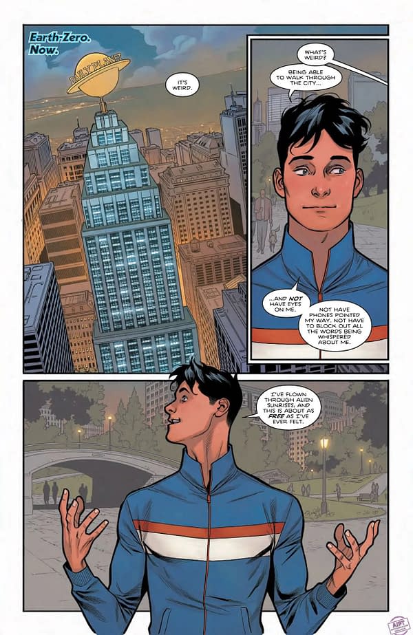 Interior preview page from Adventures of Superman: Jon Kent #1