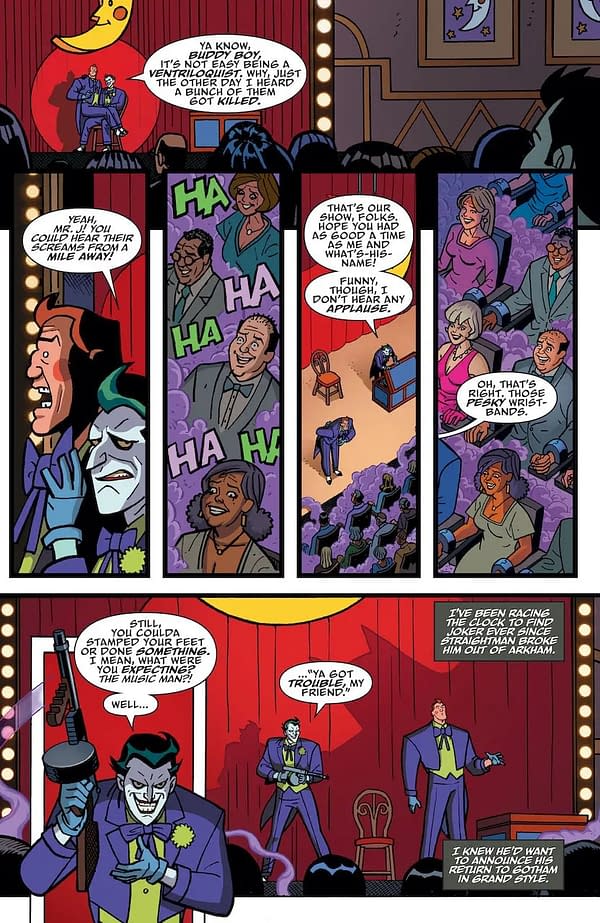 Interior preview page from Batman: The Adventures Continue Season Three #3