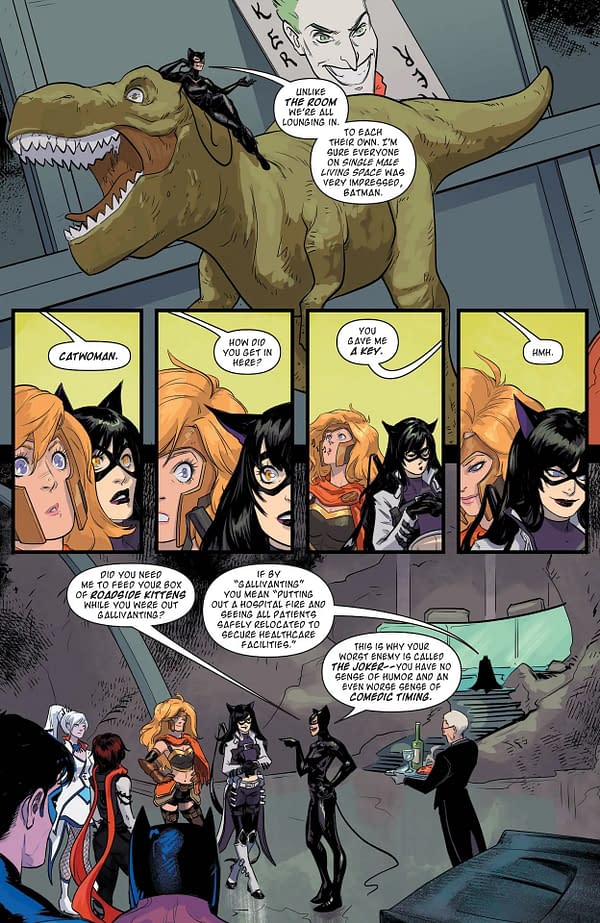 Interior preview page from DC RWBY #2