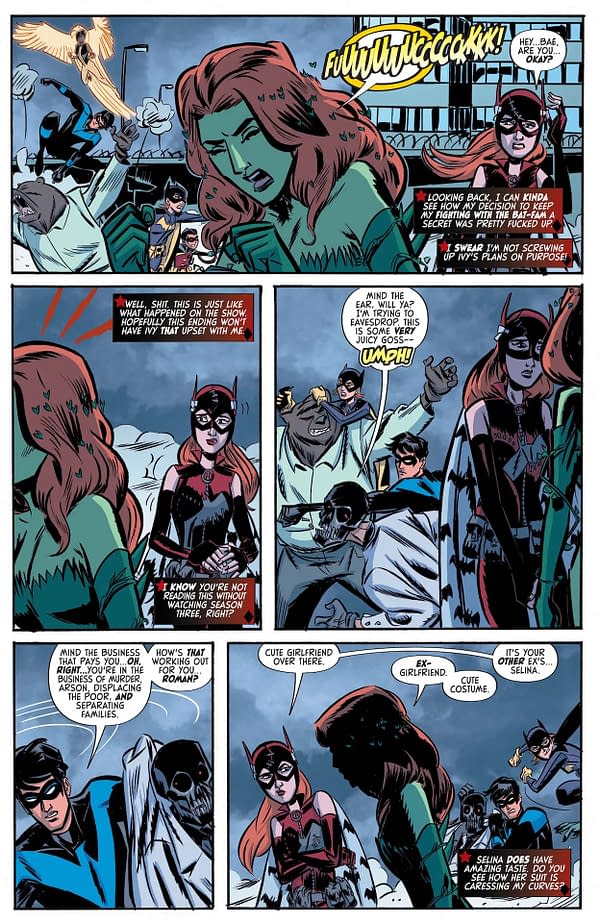 Interior preview page from Harley Quinn: The Animated Series - Legion of Bats #6