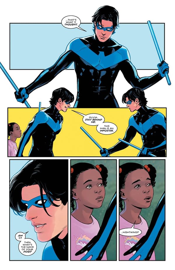 Interior preview page from Nightwing #102