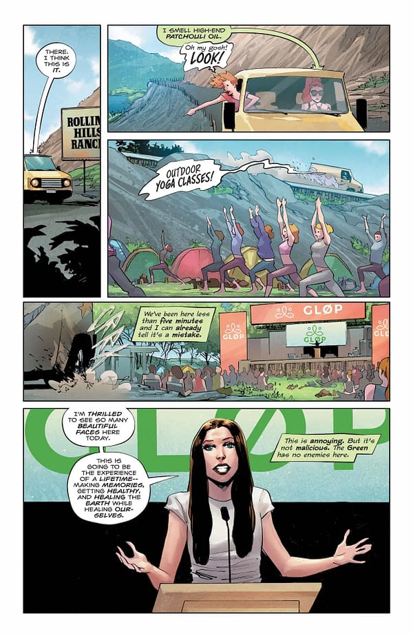Interior preview page from Poison Ivy #10